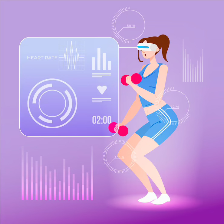 virtual-gym-illustration-concept_23-2148524396